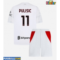 AC Milan Christian Pulisic #11 Auswärts Trikotsatz Kinder 2026-27 Kurzarm (+ Kurze Hosen)